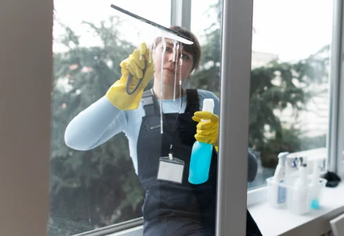 Nettoyage de vitres intérieures et extérieures à Sercœur